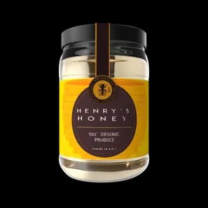 Raw Wildflower Honey Jar
